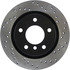 128.34049L by CENTRIC - Cross Drilled Rotor