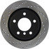 128.34049R by CENTRIC - Cross Drilled Rotor