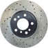 128.34050CL by CENTRIC - Sportstop Cryo Sport Drilled Rotor, Left
