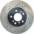 128.34050CR by CENTRIC - Sportstop Cryo Sport Drilled Rotor, Right