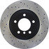 128.34052L by CENTRIC - Cross Drilled Rotor