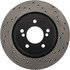 128.34054L by CENTRIC - Cross Drilled Rotor