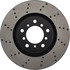 128.34059R by CENTRIC - Cross Drilled Rotor