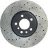 128.34060R by CENTRIC - Cross Drilled Rotor