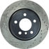 128.34061CR by CENTRIC - Sportstop Cryo Sport Drilled Rotor, Right