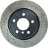 128.34061L by CENTRIC - Cross Drilled Rotor