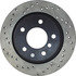 128.34069R by CENTRIC - Cross Drilled Rotor