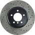 128.34071L by CENTRIC - Cross Drilled Rotor