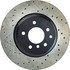 128.34072R by CENTRIC - Cross Drilled Rotor