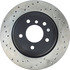 128.34074R by CENTRIC - Cross Drilled Rotor