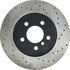 128.34075L by CENTRIC - Cross Drilled Rotor