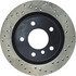 128.34078L by CENTRIC - Cross Drilled Rotor