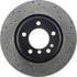 Centric 128.34079CL Disc Brake Rotor Sportstop Cryo Sport Drilled Rotor, Left