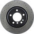 128.34079L by CENTRIC - Cross Drilled Rotor