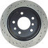 128.34091R by CENTRIC - Cross Drilled Rotor