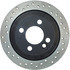 128.34094R by CENTRIC - Cross Drilled Rotor