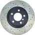 128.34095CL by CENTRIC - Sportstop Cryo Sport Drilled Rotor, Left