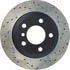 128.34097CL by CENTRIC - Sportstop Cryo Sport Drilled Rotor, Left