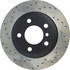 Centric 128.34097R Disc Brake Rotor Cross Drilled Rotor