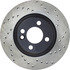 128.34100L by CENTRIC - Cross Drilled Rotor