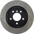 128.34080R by CENTRIC - Cross Drilled Rotor