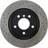 128.34080R by CENTRIC - Sport Cross Drilled Brake Rotor, Right