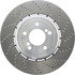 128.34083 by CENTRIC - Centric Premium OE Style Drilled Brake Rotor