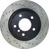 128.34085L by CENTRIC - Cross Drilled Rotor