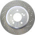 128.34087 by CENTRIC - Centric Premium OE Style Drilled Brake Rotor