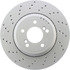 128.34110 by CENTRIC - Centric Premium OE Style Drilled Brake Rotor