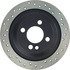 128.34113L by CENTRIC - Cross Drilled Rotor