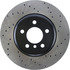 128.34124L by CENTRIC - Cross Drilled Rotor