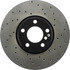 128.34126L by CENTRIC - Cross Drilled Rotor