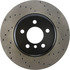 128.34133L by CENTRIC - Cross Drilled Rotor