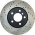 128.34134R by CENTRIC - Cross Drilled Rotor