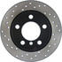 128.34137CR by CENTRIC - Sportstop Cryo Sport Drilled Rotor, Right