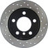 128.34137L by CENTRIC - Cross Drilled Rotor