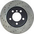 128.34138R by CENTRIC - Cross Drilled Rotor