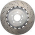 128.34153 by CENTRIC - Centric Premium OE Style Drilled Brake Rotor