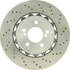 128.34162 by CENTRIC - Centric Premium OE Style Drilled Brake Rotor