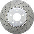 128.34169 by CENTRIC - Centric Premium OE Style Drilled Brake Rotor