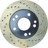 128.35011L by CENTRIC - Cross Drilled Rotor