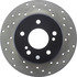 128.35012L by CENTRIC - Cross Drilled Rotor