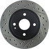 127.45058R by CENTRIC - Slotted Drilled Rotor