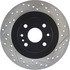 127.45062L by CENTRIC - Slotted Drilled Rotor