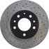 127.45063R by CENTRIC - Slotted Drilled Rotor