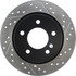 127.45067L by CENTRIC - Slotted Drilled Rotor