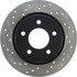 127.45067R by CENTRIC - Slotted Drilled Rotor