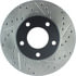 127.45068L by CENTRIC - Slotted Drilled Rotor