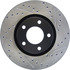 127.45069L by CENTRIC - Slotted Drilled Rotor